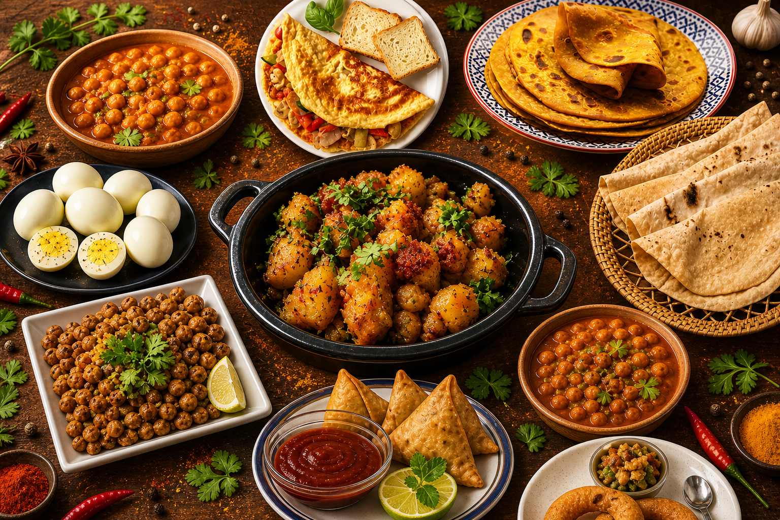Wraps and Paratha